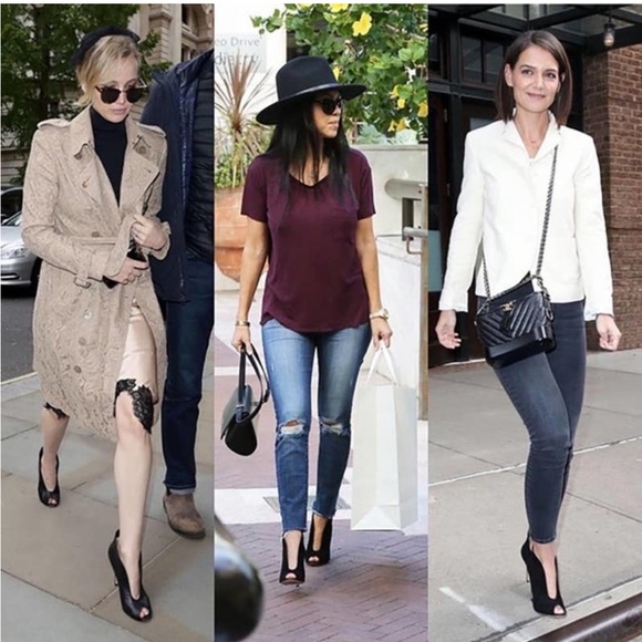 Gianvito Rossi Black Suede Vamp Heels - Size 37 IT - Picture 1 of 17